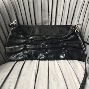 HOBO NWOT Black Leather Shoulder Bag
